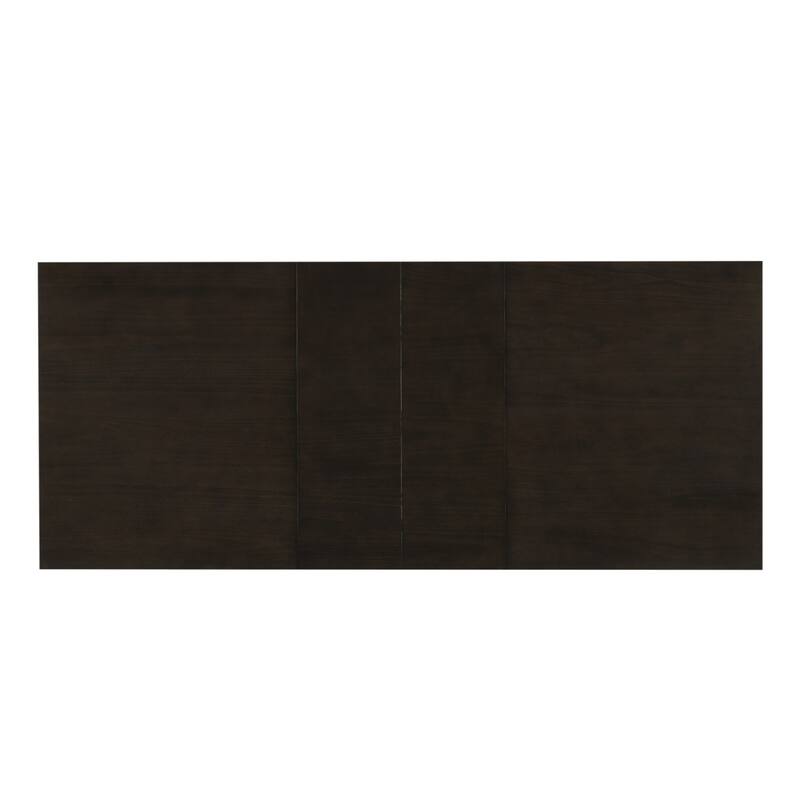 9-Piece Extendable Farmhouse Dining Table Set with Slatted Legs, Upholstered Chairs, and Durable Construction