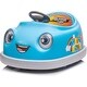 preview thumbnail 1 of 8, 12V Bumper Car for Kids, 6-in-1 Electric Bumper Car with Pushrod Dinner Plate,USB Music,Rocking Horse Mode,Bumper Car Mode Blue