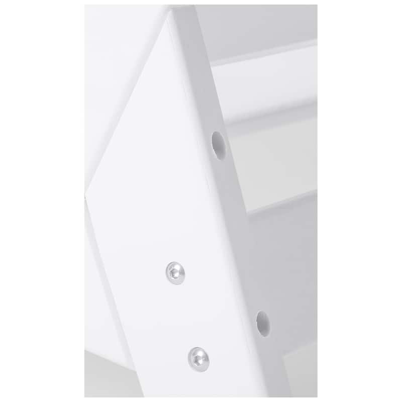 Birchwood All Weather HDPE Outdoor Patio Deep Seating White Club Chair With Cushions (1-Piece)