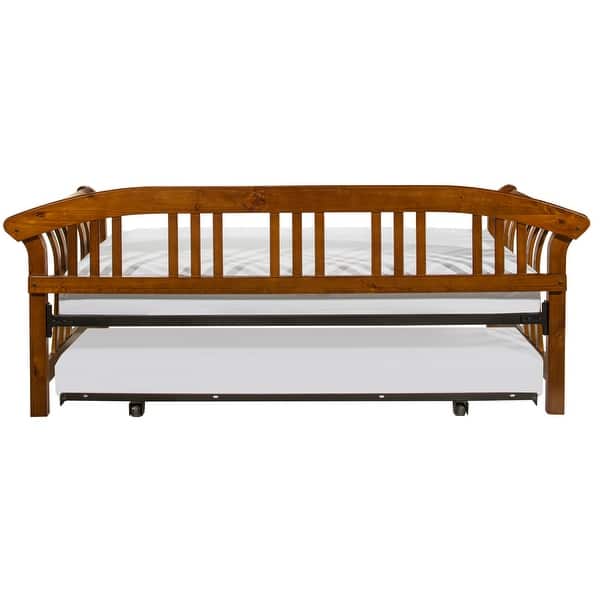 Shop Black Friday Deals On Dorchester Daybed With Suspension Deck Walnut Overstock 31118611