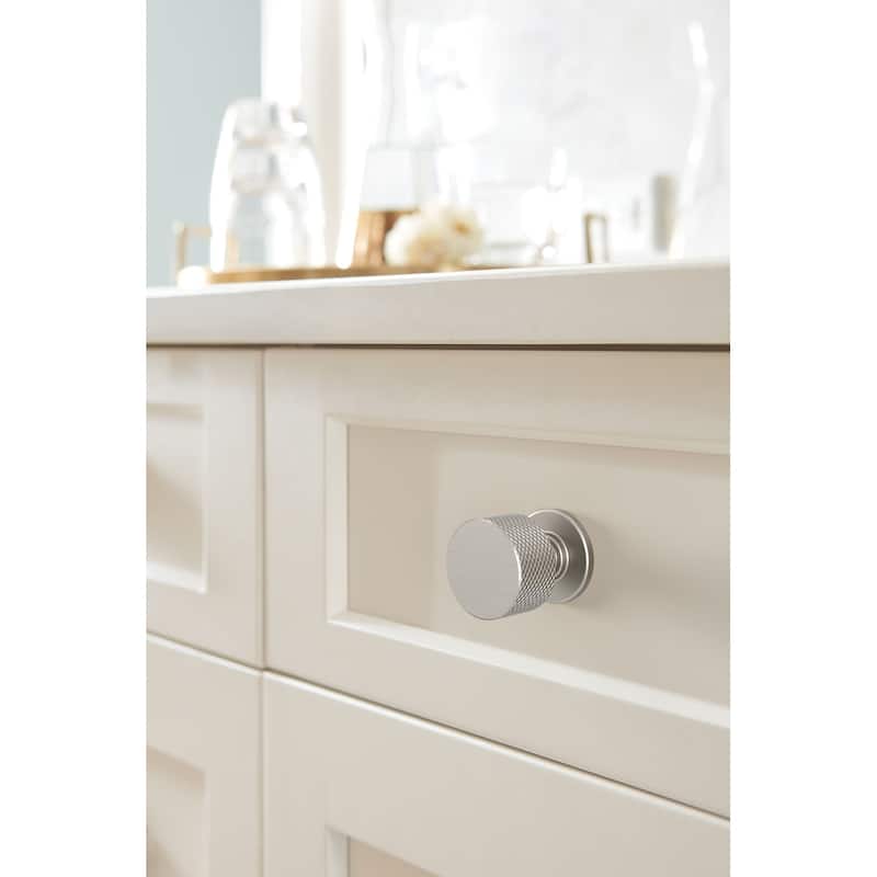 Amerock BP37632 Balata 1-1/8" Knurled Mushroom Cabinet Knob