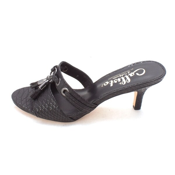Callisto Womens Jeanet Open Toe Casual Slide Sandals