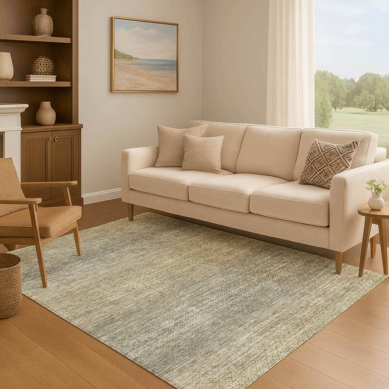 Premium Washable Super Soft Ombre Stripes Mayfield Rug