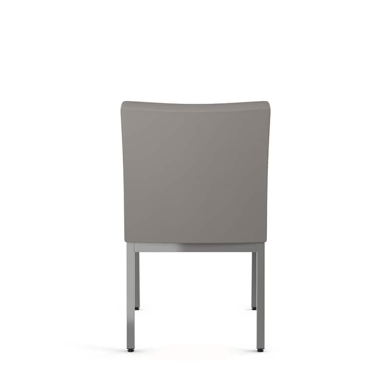 Amisco Perry Set of 2 Upholstered Dining Chairs with Metal Legs