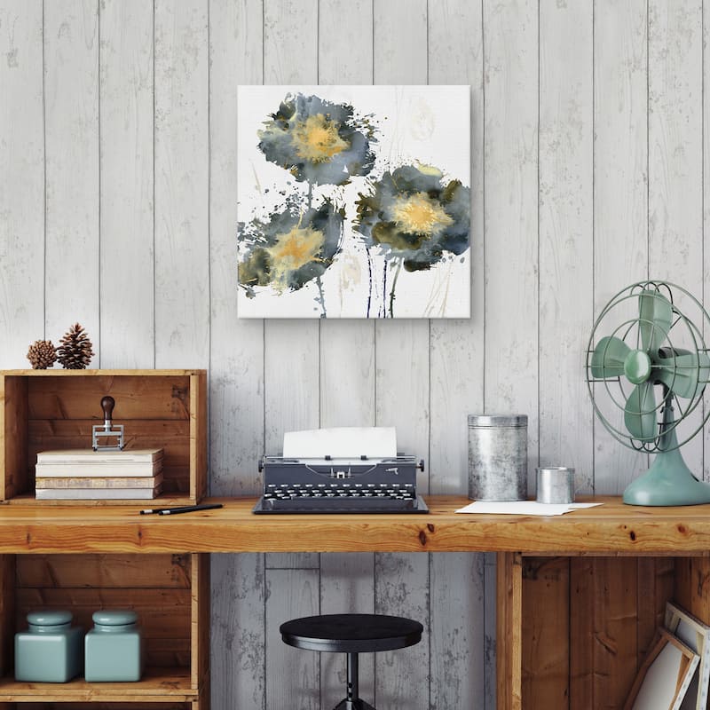 Flower Burst Trio by Vanessa Austin Canvas Art Print