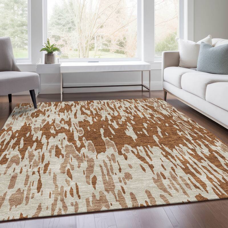 Premium Washable Super Soft Abstract Modern Mayfield Rug