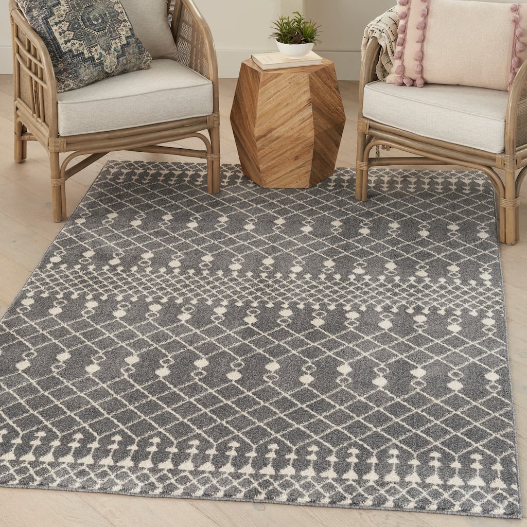 Carson Carrington Drafsen Boho Moroccan Area Rug