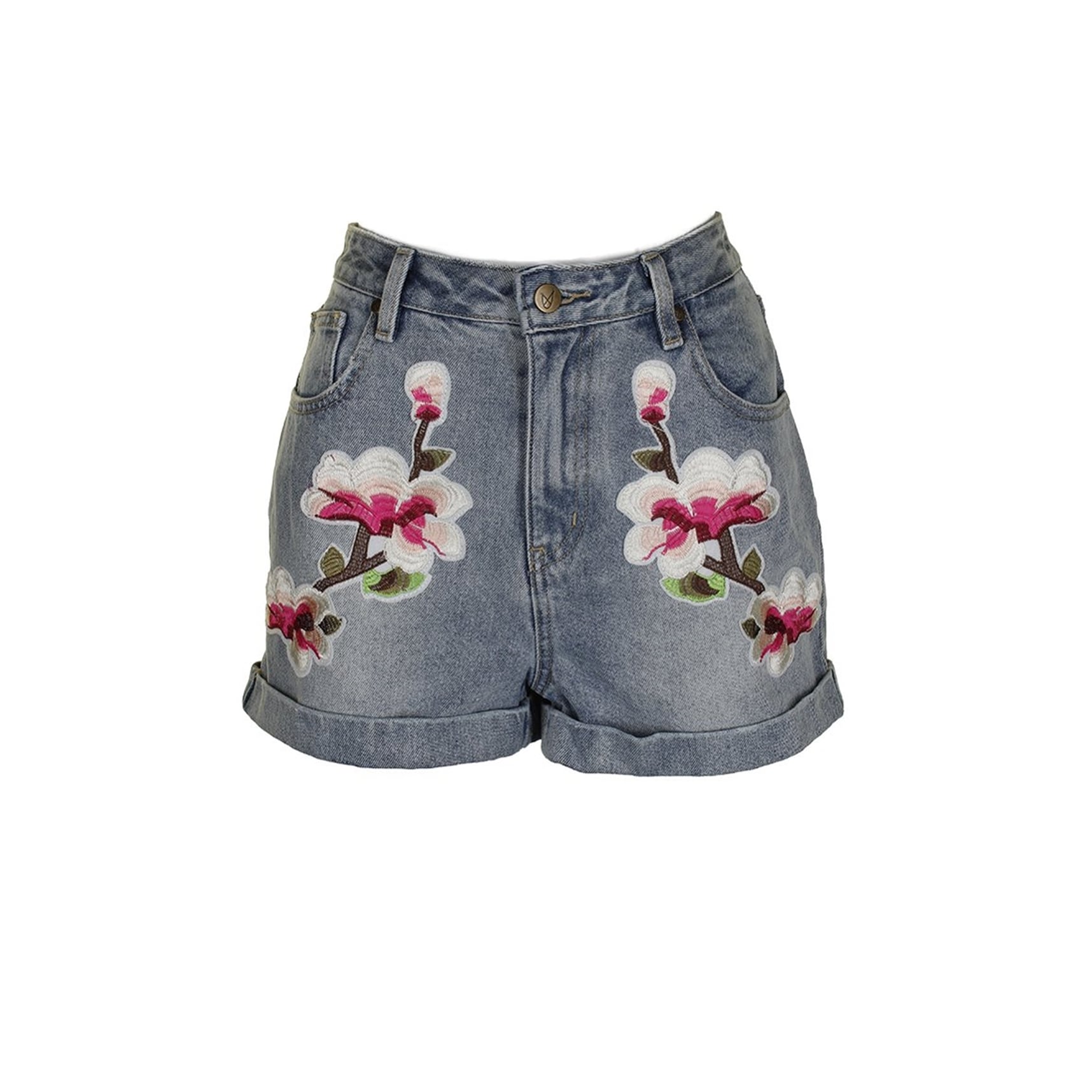 minkpink denim shorts