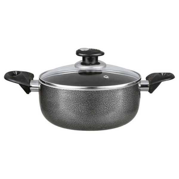 Brentwood Dutch Oven Aluminum Non-Stick 5 Qt-Gray. Opens flyout.