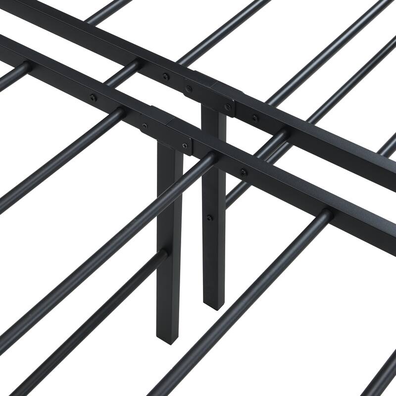 Full Size Bed Frame , Heavy Duty Metal Bed Frame , Quick & Easy Assembly, No Noise