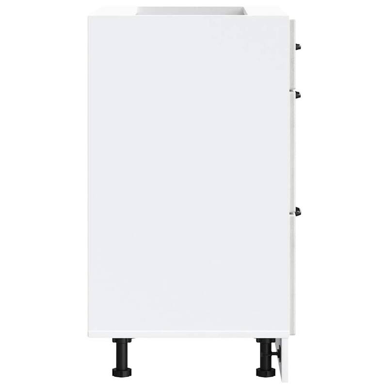 vidaXL Kitchen Base Cabinet Concrete grey Engineered wood - 18.1 x 23.6 x 32.1