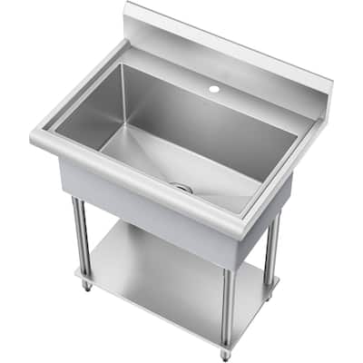 Kraus KHS230-32 Standart Pro 32" Free Standing Single Basin Stainless - Stainless Steel