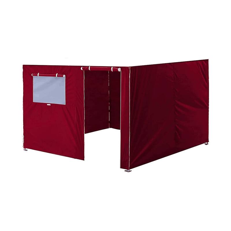 Aeocia Full Zippered Walls for 10x10 Easy Pop Up Canopy Tent 4 Sidewalls ONLY