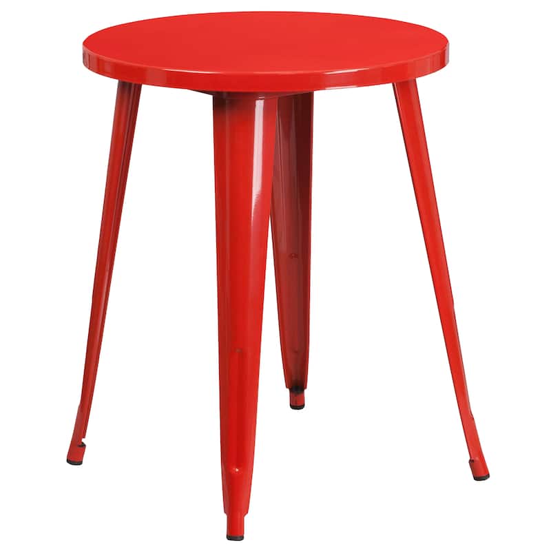 Metal 3-piece Indoor/Outdoor Cafe Set