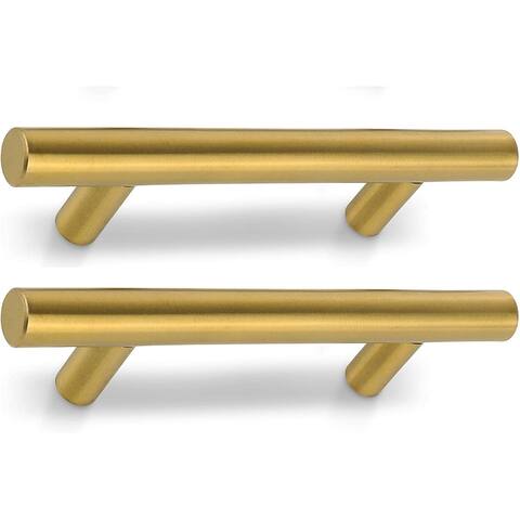 35-Pack Satin Gold Cabinet Pulls 5-Inch Stainless Steel Cabinet Pulls