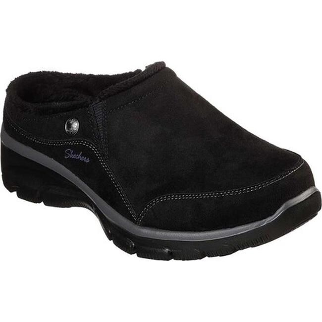 Relaxed Fit Easy Going Latte Clog Black 