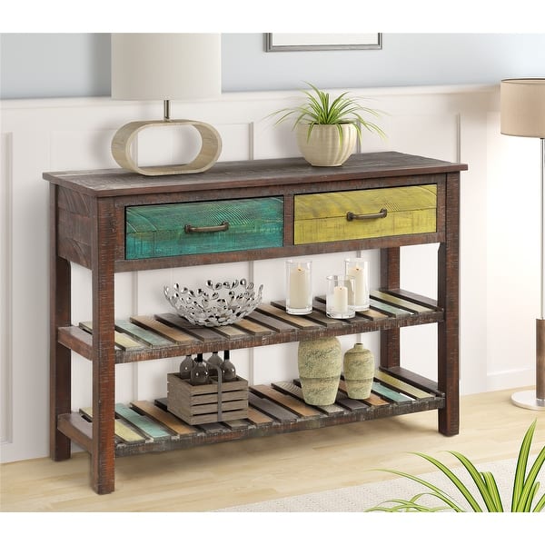 Shop Sofa Table Console Tables For Entryway Hallway With Drawers