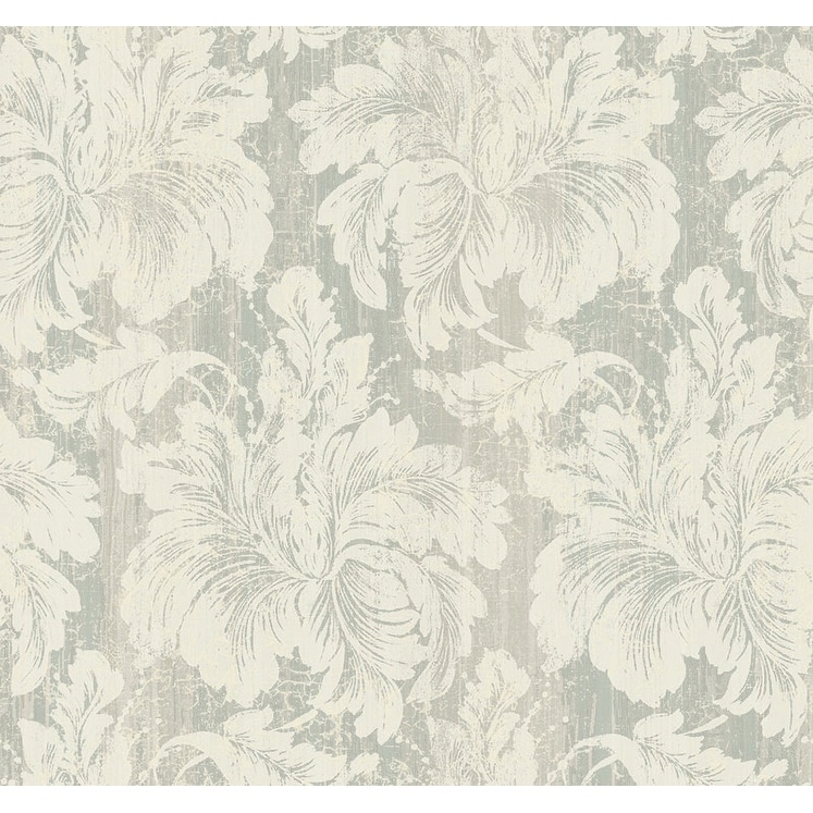Seabrook Designs Portia Floral Unpasted Wallpaper