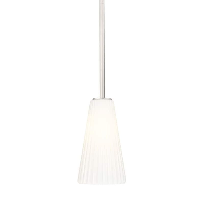Z-Lite 3043P6-ROD Farrell 6" Wide Mini Pendant - Brushed Nickel