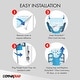 preview thumbnail 6 of 5, DynaTrap Flylight Indoor Plug-In Fly Trap, White