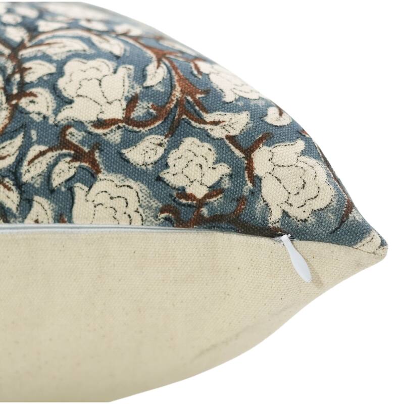 Fabdivine Floral Handcrafted Throw Home Décor Pillow Cover Or Cushion Case