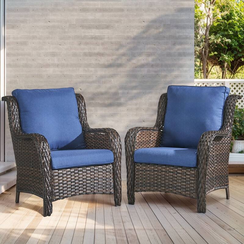 Pocassy 22x25x4" Outdoor Cushion for Swivel Chairs Sofa Set