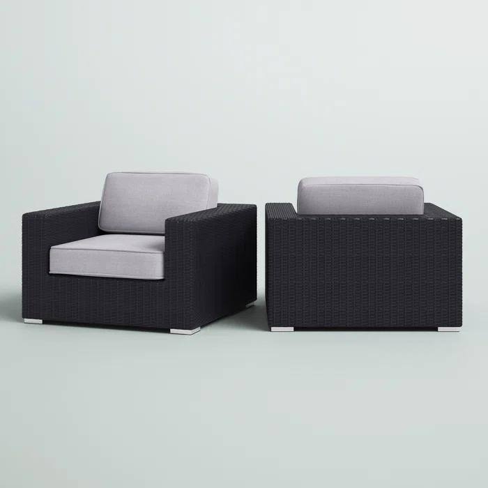 Patio Chair With Sunbrella Cushions - Stylish And Durable Outdoor Seating(Excluding the table)