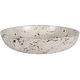 preview thumbnail 1 of 2, Uttermost 17123 Nouveau 18" Wide Limestone and Resin Decorative Bowl White / Black