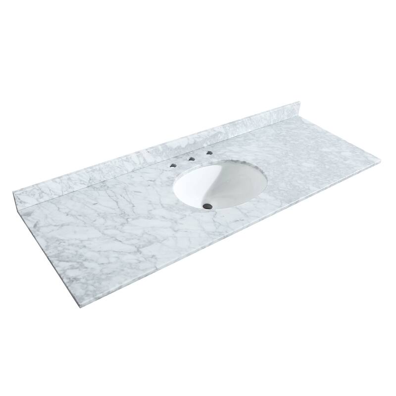 Wyndham Collection Deborah 60" Free Standing Single Vanity Set with