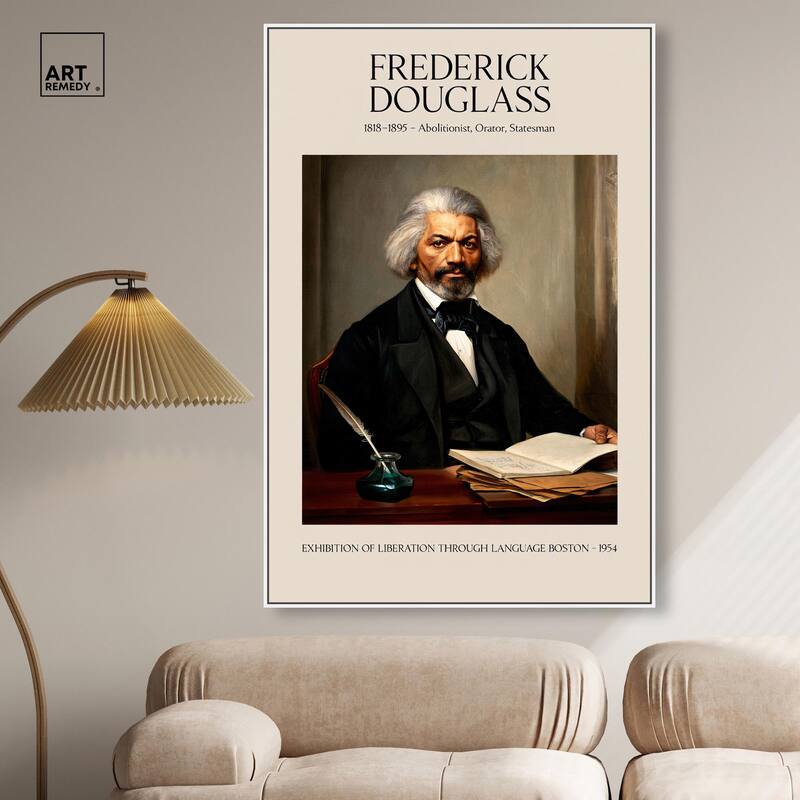Orator of Freedom Canvas by Art Remedy