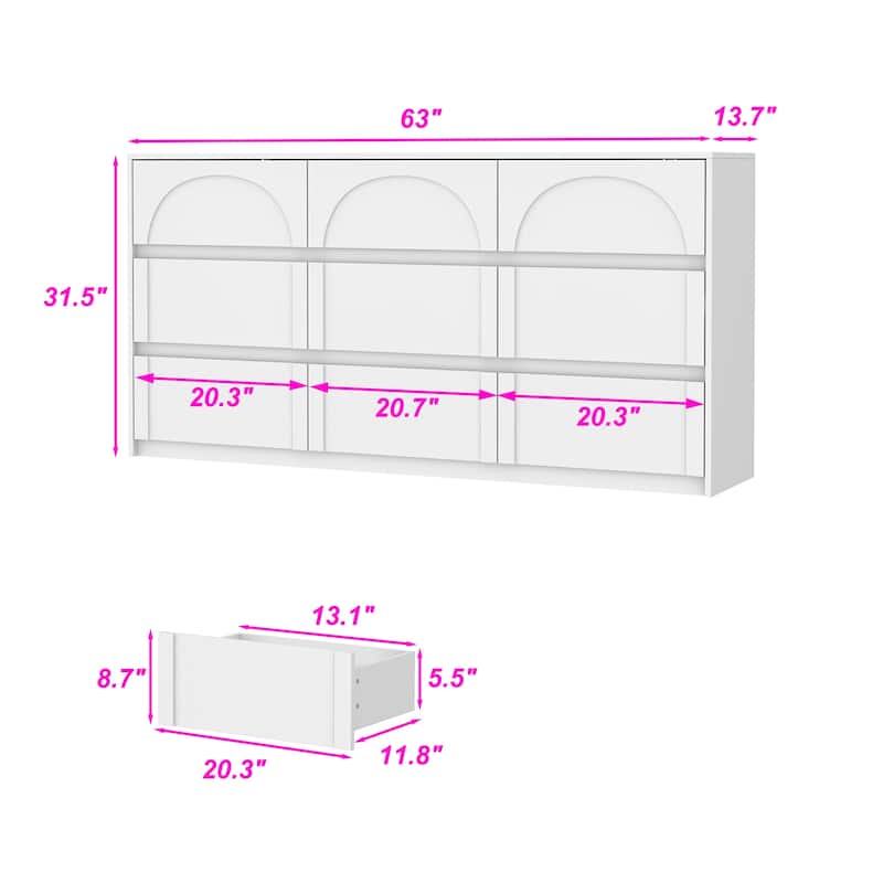 Dresser Chest Storage Cabinet Bedroom, Kitchen, Living Room Furniture