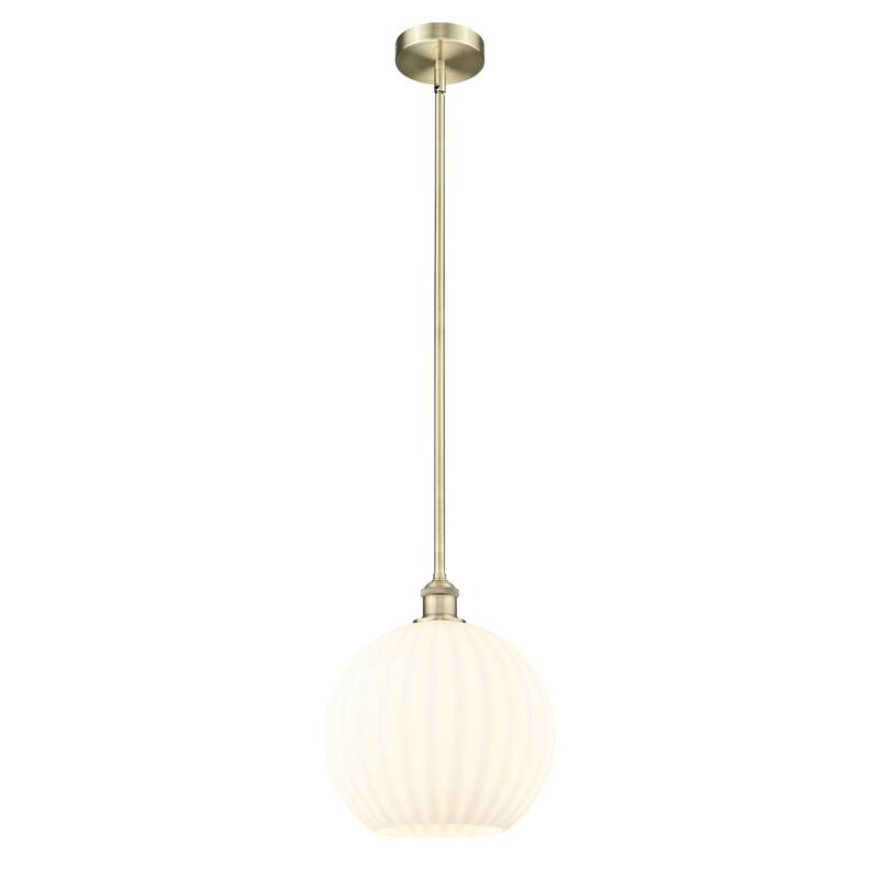 Innovations Lighting 616-1S 13 12 White Venetian Pendant White