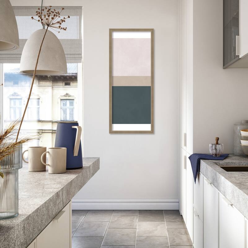 Amanti Art Framed Fabric Pinboard Color fusion 5 by Vitor Costa Printed Bulletin Board