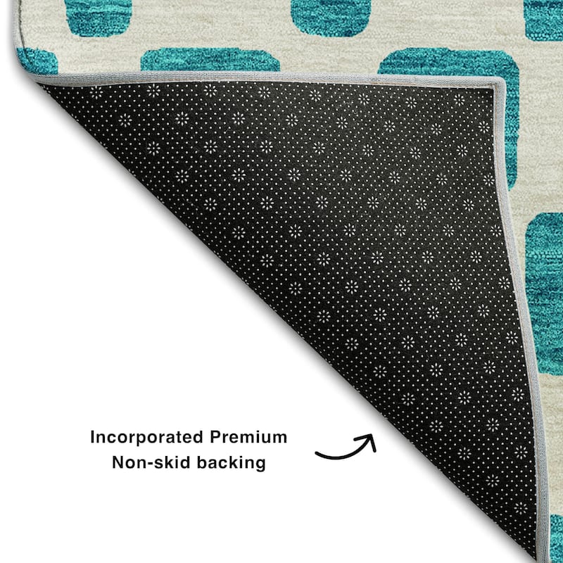 Premium Washable Super Soft Modern Hope Mayfield Rug
