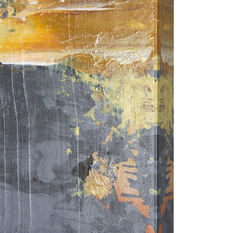 Silver And Gold Inspiration I (40 x 56) Canvas Art Print