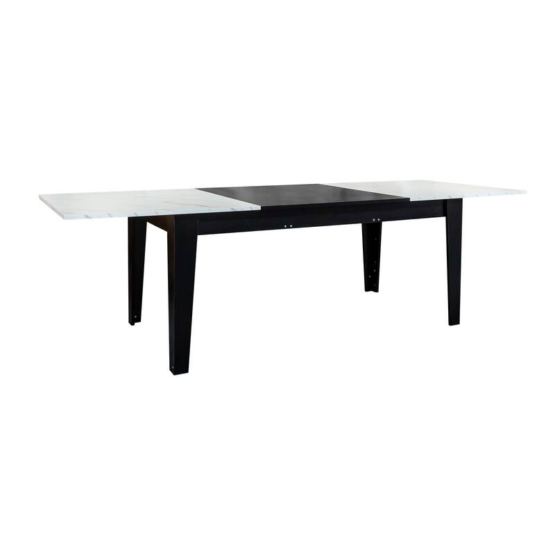 Dining Table, 106.3 in Large Extendable Kitchen Table