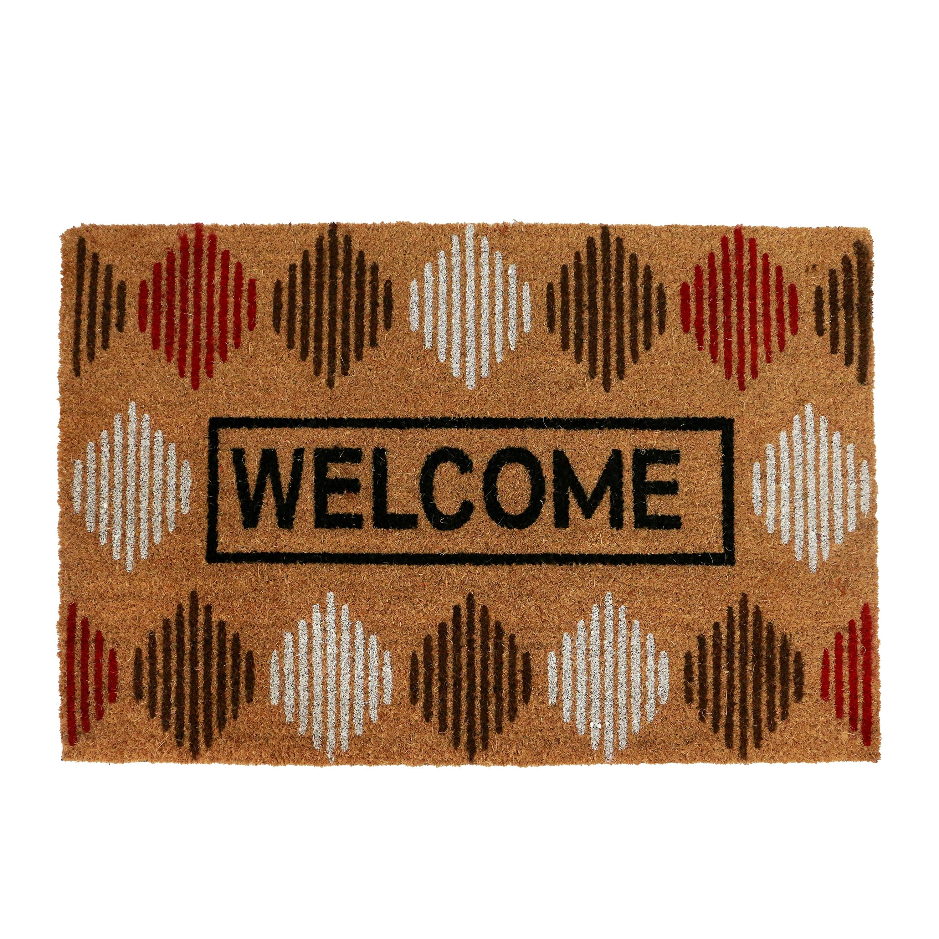 Towne LivingOVERSIZED, 24x36 Outdoor Coir Diamonds