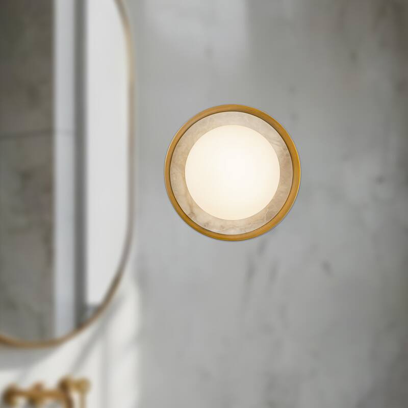 Alora Lighting WV320108 Alonso 9" Tall LED Wall Sconce