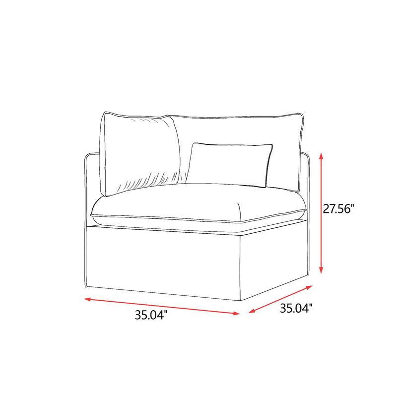 Simon 6pc Multi-Chair Seating Set