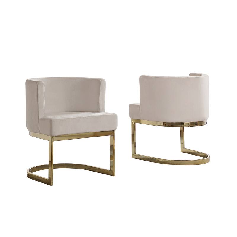 Best Quality Furniture Leisure Chair with Gold Base (Single)