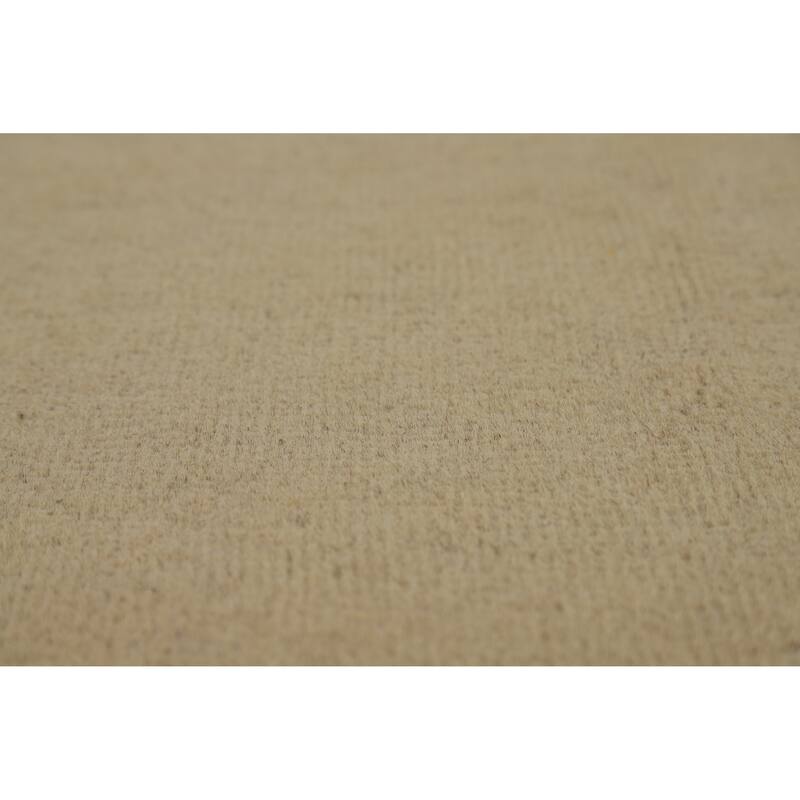 Solid Modern Gabbeh Oriental Area Rug Handmade Wool Carpet - 6'8" x 9'5"