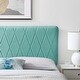 preview thumbnail 16 of 56, Leila Performance Velvet King/California King Headboard