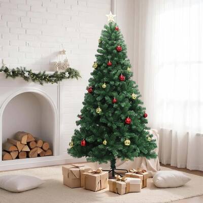 Artificial Christmas Tree with Remote Control for Living Room Office Party Decoration - N/A