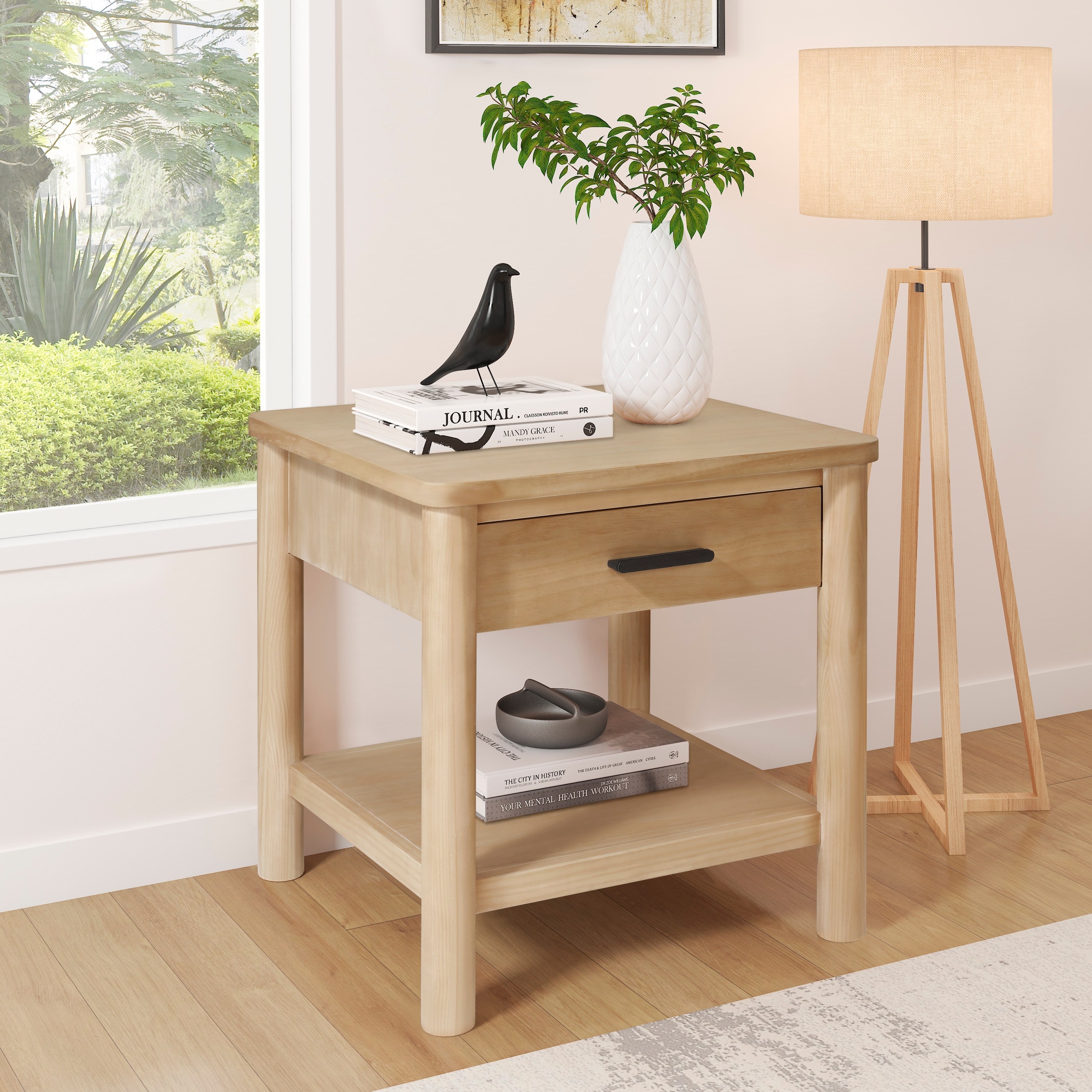 NPD Furniture Bloomfield Nightstand / Side Table