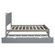 preview thumbnail 28 of 43, Queen Platform Bed with 2 Drawers & Twin XL Trundle