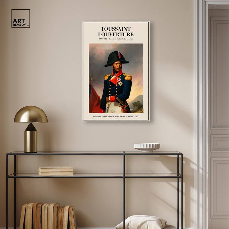 Toussant Louverture Canvas by Art Remedy