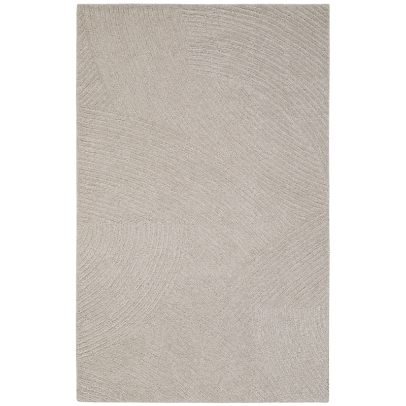 Terra by Obeetee Jaipur Dune Natural Rug - Natural/Criss Cross - 5' x 8'