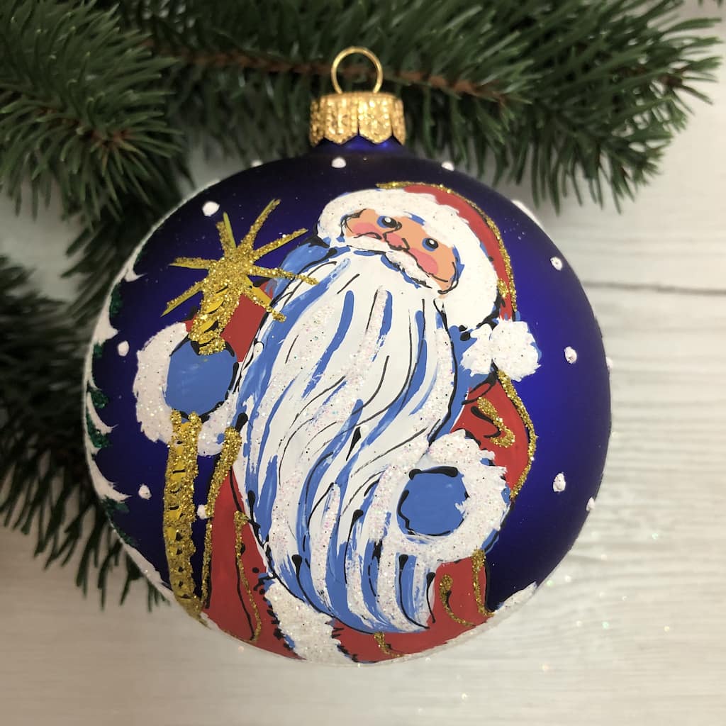STP Goods Santa Christmas Ornament - Made In Ukraine