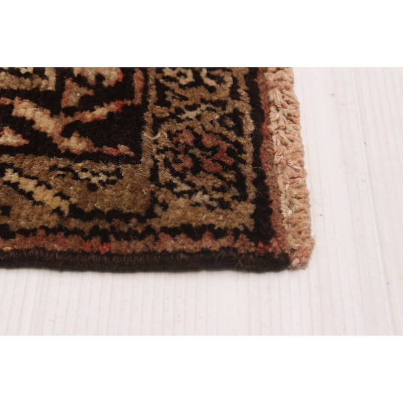 ECARPETGALLERY Hand-knotted Andelz Dark Copper Wool Rug - 3'7 x 10'2