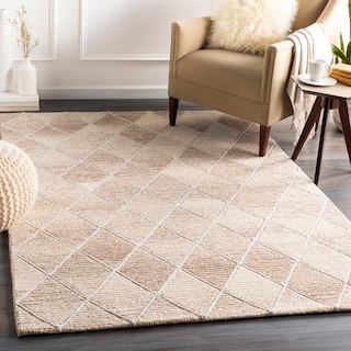 Artistic Weavers Padstow Handmade Wool Blend Trellis Area Rug